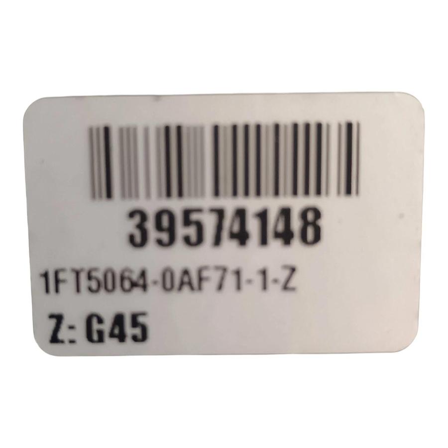 Usato SIEMENS 1FT5064-0AF71-1-Z