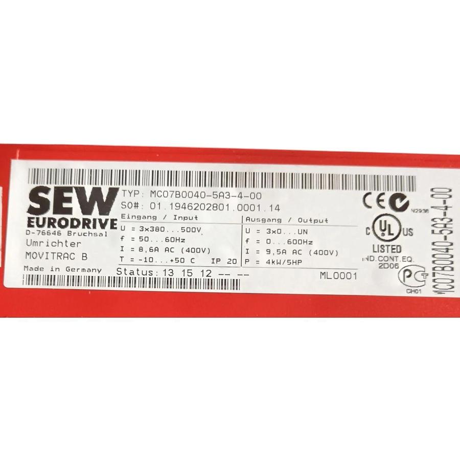 Usato MC07B0040-5A3-4-00