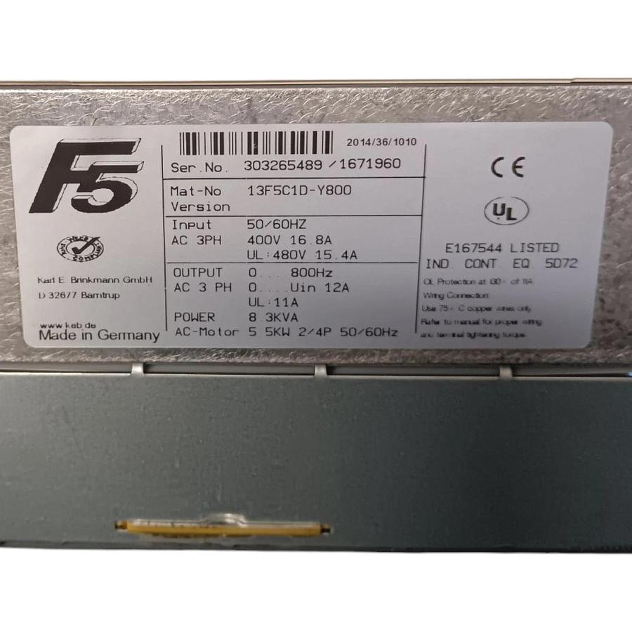 KEB 13.F5.C1D-Y 800 UK