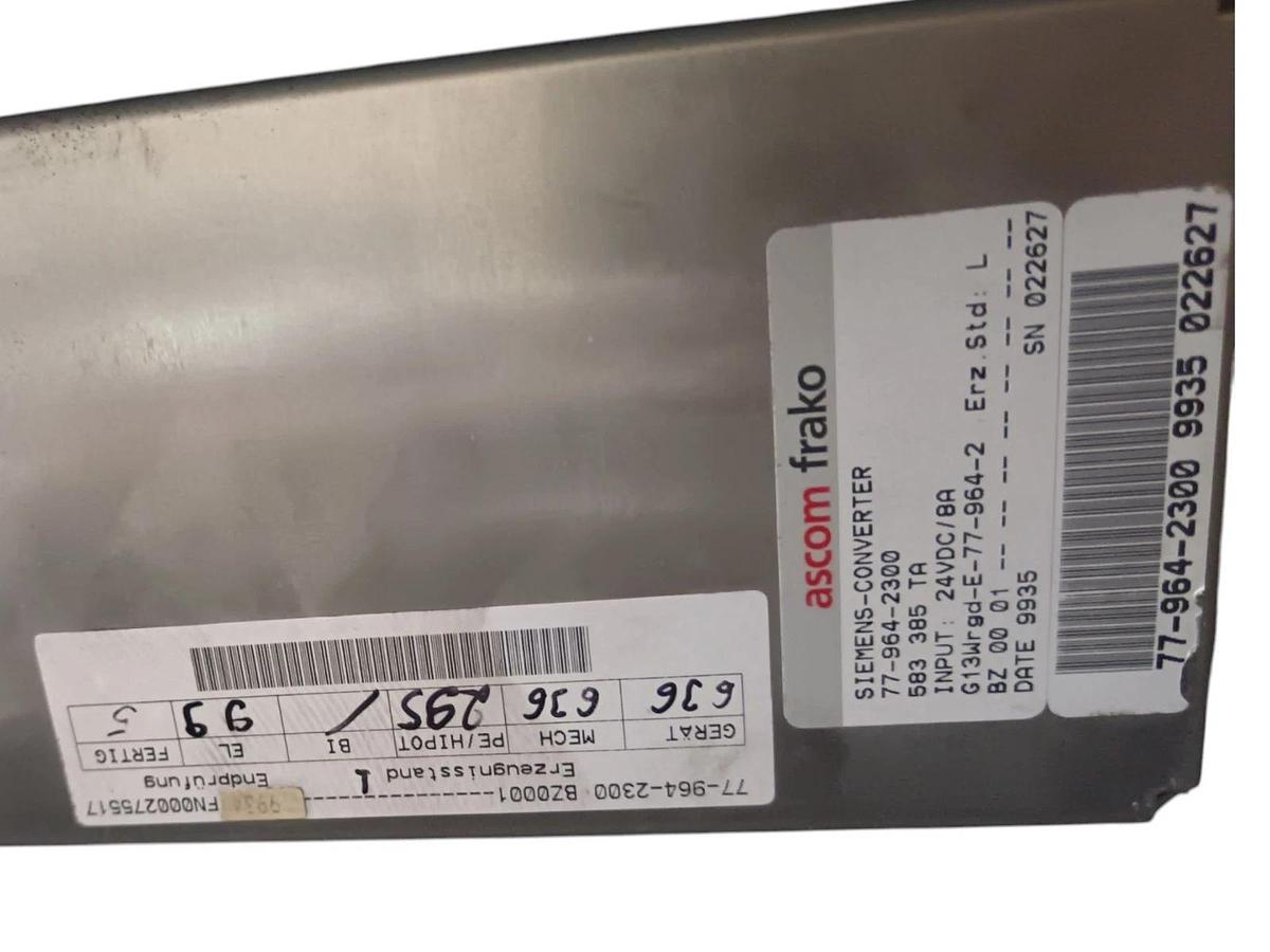 Usato SIEMENS 6FC5203-0AB50-0AA2 + 6FC5210-0DA21-2AA1 TRUMPF