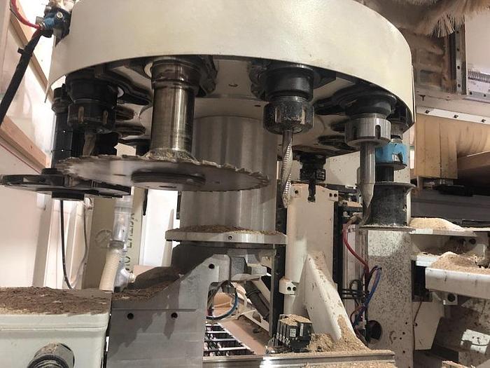 Used MEL012 2007 Morbidelli Author X5 EVO 5 axis machining center