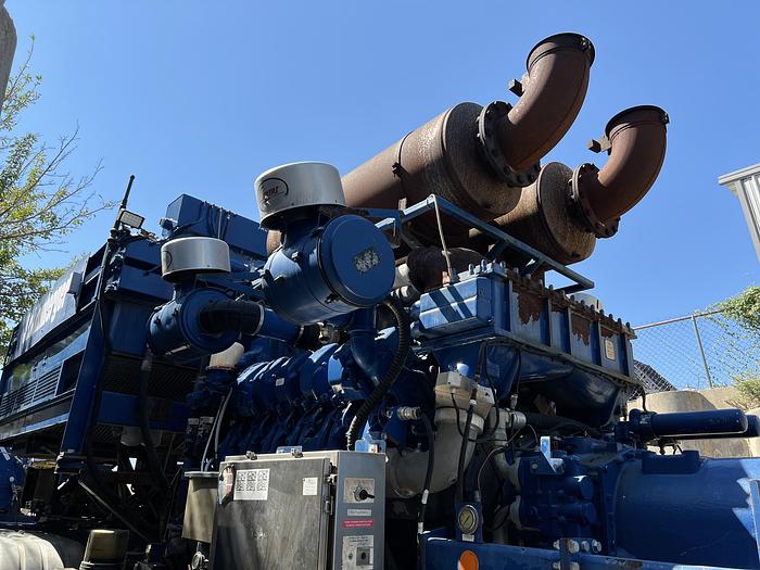 Used MTU Frac Pump Trailer