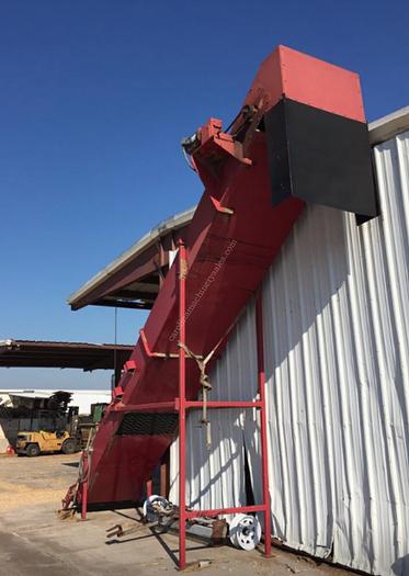 Used Custom Built 24 Foot Incline Conveyor