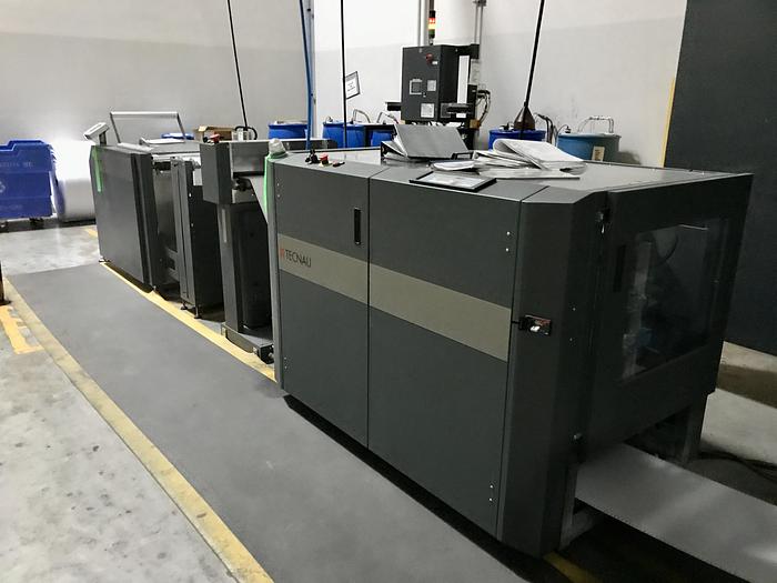 Used 2012 - Tecnau TC1550 F/T2 Dynamic Perforator, 6/4 Vertircal / Horizontal Perforator (Serial No. M00658-32819)
