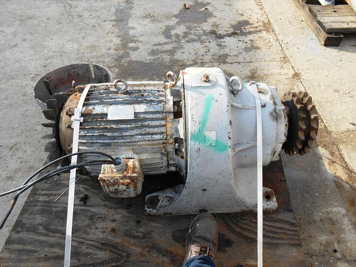 Used Motor, 25 HP, US Electric, 220/440V, 1765 RPM, Inline, #S742173