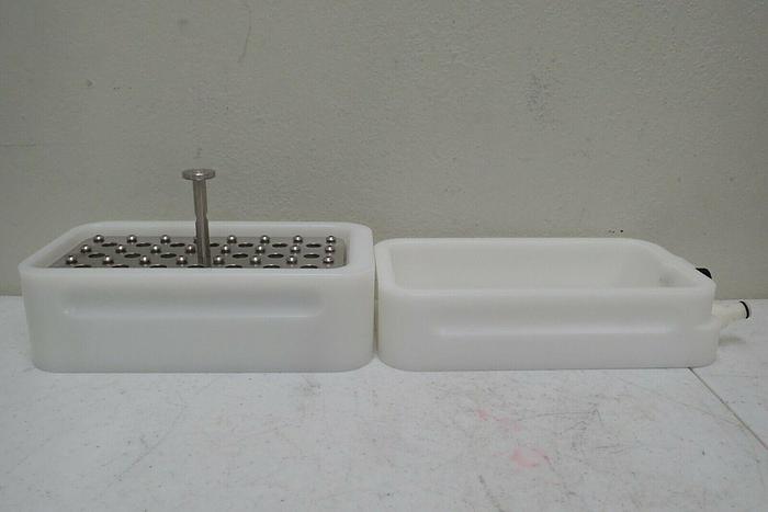 Used Marked 32-0135 D Vacuum Manifold Base, 32-0102 D Top & 32-0124 B Binding Plate