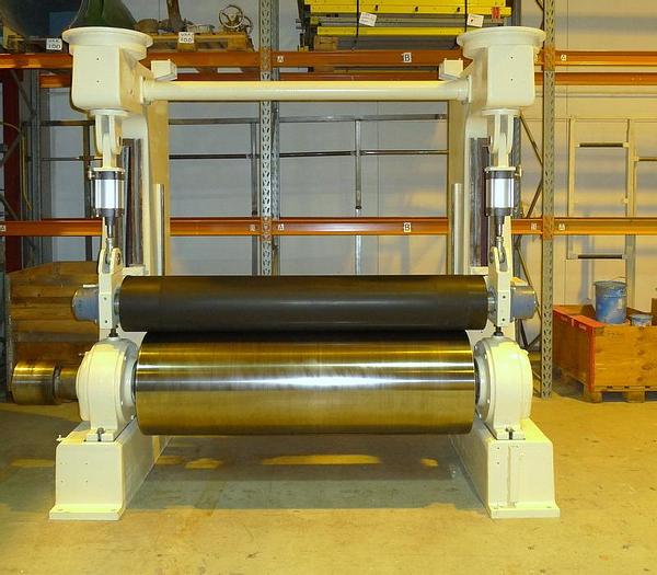 Used 72" (1.85M) AHLSTROM CALENDAR STACK REFURBISHED