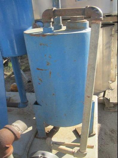 Used Tank, 10 Gallon, C/st, 12" x 24", 1" In/Out #S738659