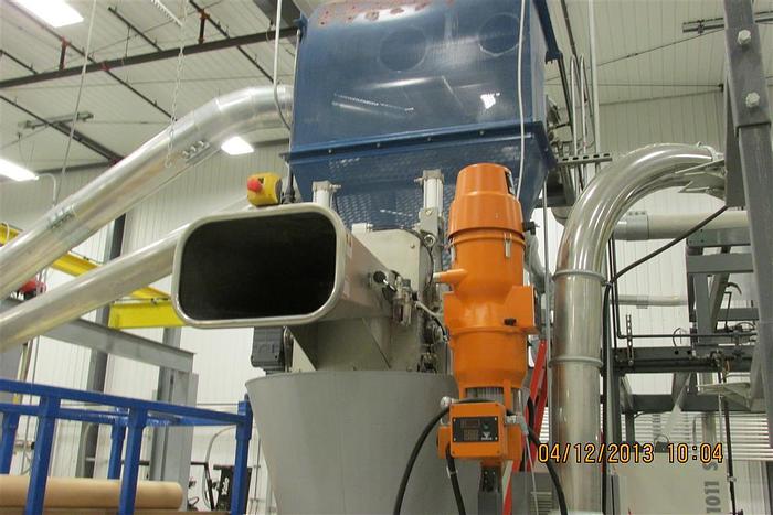Used EREMA WASTE RECLAIM EXTRUDER MDL KAG 806 MFG. 2007