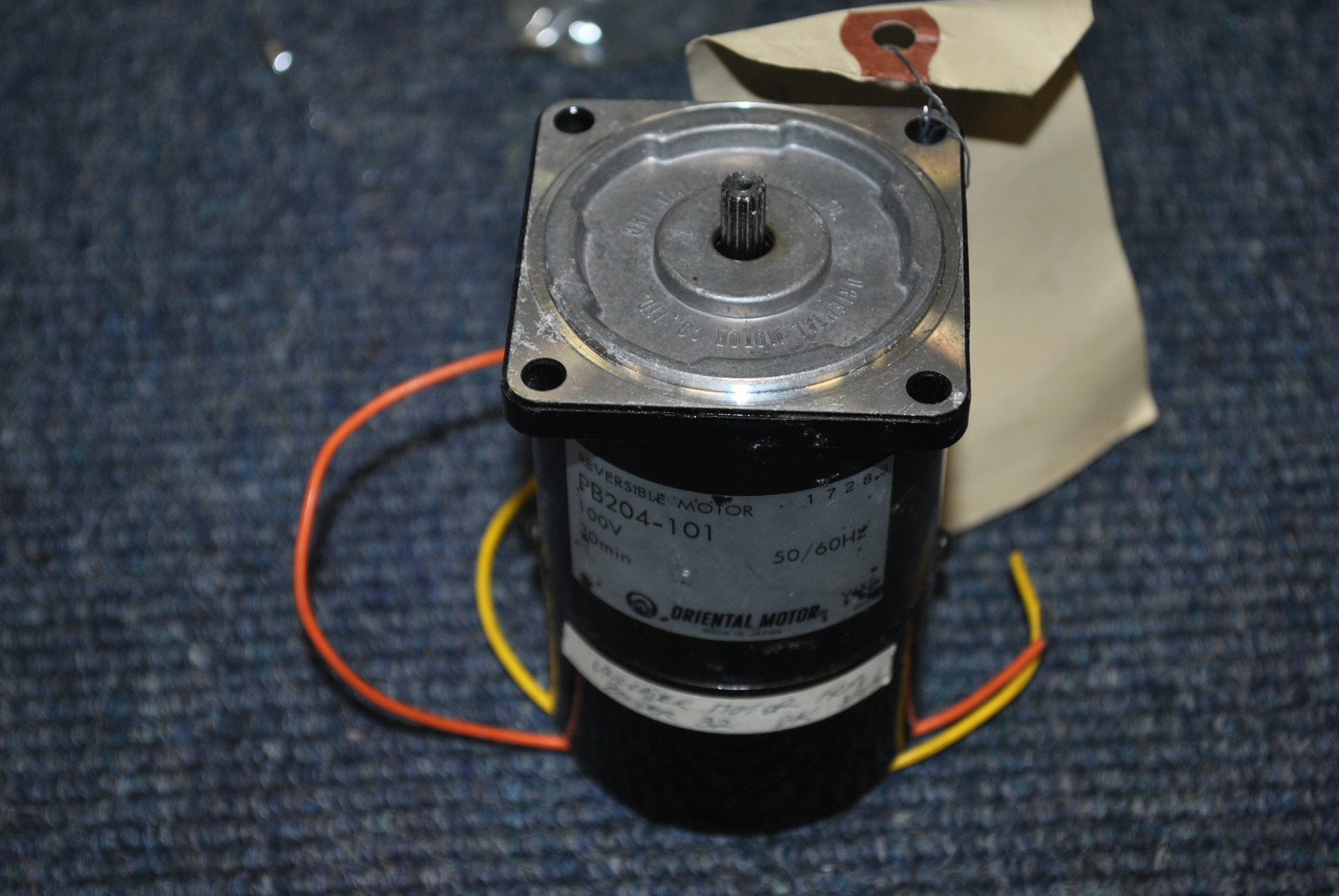 Used oriental motor reversible motor pb206-101