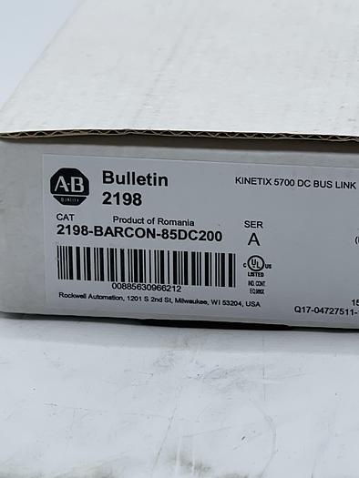 A-B Allen Bradley 2198-Barcon-85DC200 Ser A