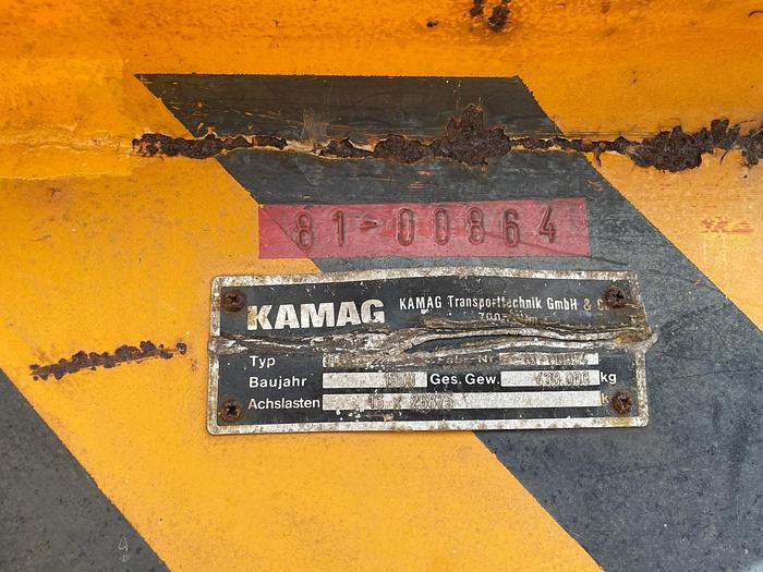 Used 1990 Kamag Shipyard Transporter 360 tonnes Capacity