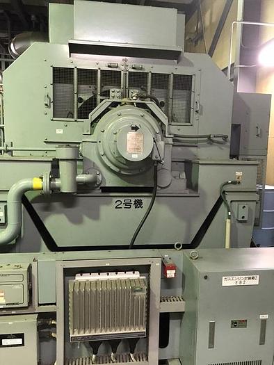 Used Niigata 18V22AG gas generator two sets in excellent working condition.