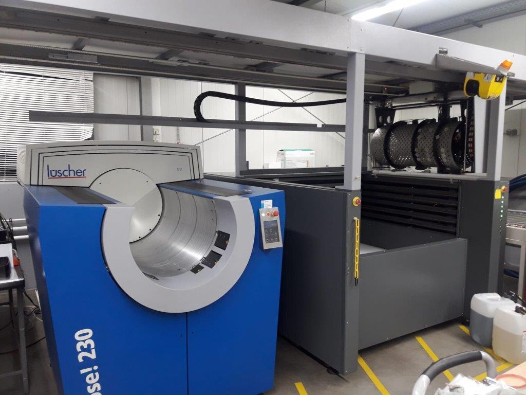 Used Lüscher XPose 230 UV CtP system