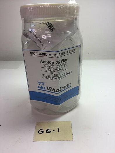 NEW Whatman Anotop 25 Plus MembraneFilter