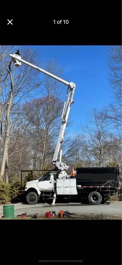 Used 2004 Ford F 750 Altec 75' Boom Lift