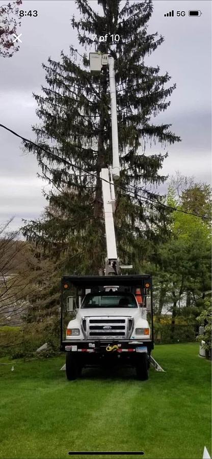Used 2004 Ford F 750 Altec 75' Boom Lift