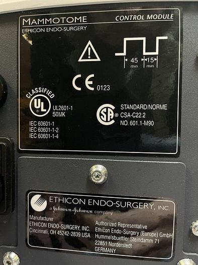 Gebraucht Ethicon Endo-Surgery Mammotome Kontroll Modul Version 4.0 mit SmartVac und Zubehör