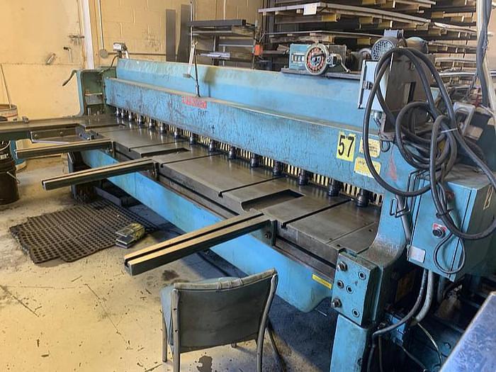 Used 10 x 10Ga WYSONG MECHANICAL SHEAR