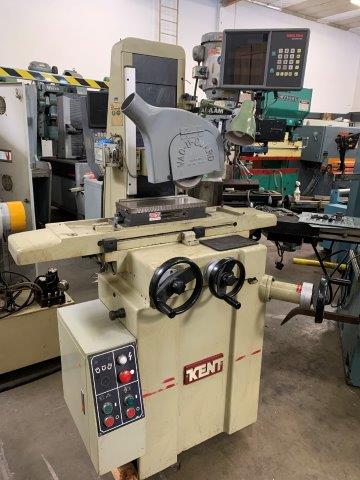 Used 6" x 14", KENT KGS-200, 8" GRINDING WHEEL, 1-1/2 HP Our stock number: 5535