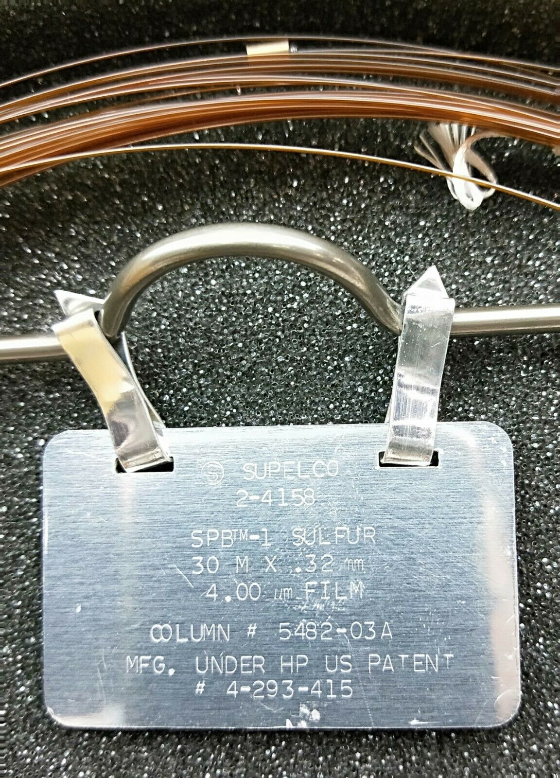 Used Supelco SPB-1 Sulfur (24158) Capillary Column (30M x 0.32mm x 4.0µm)
