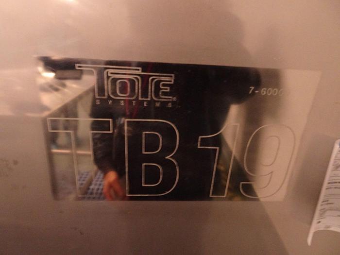 Used TOte Systems blender with 40 cuft  totes