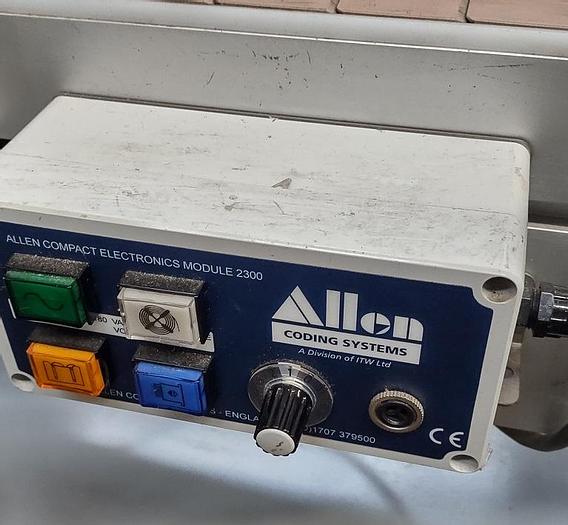 Used LSI model 1400 wrap pressure sensitive labeler