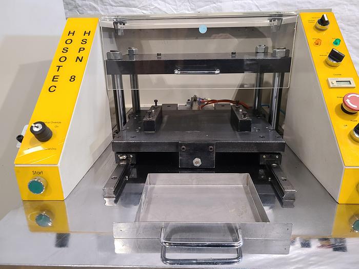 Used 8 Ton Press Depaneling machine PCB Separator PCB Singulation Model HS-PN-8 HOSOTEC