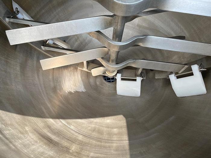 Used 200 GALLON HAMILTON DOUBLE MOTION KETTLE - S/S - JACKETED