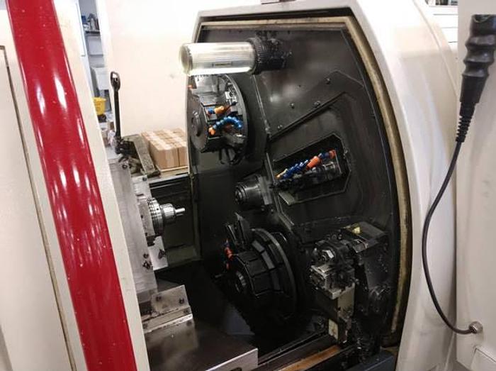 Used 2001 TRAUB TNL-26 CNC SWISS TURN LATHE / TURN CENTER w/ LIVE TOOLING