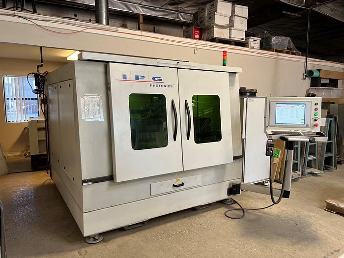Used 2016 4,000 Watt IPG LaserCube CNC Fiber Laser