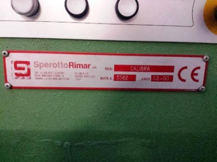 Used SHEARING MACHINE SPEROTTO RIMAR  CALIBRA