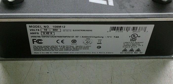 Used NTRON 108M12