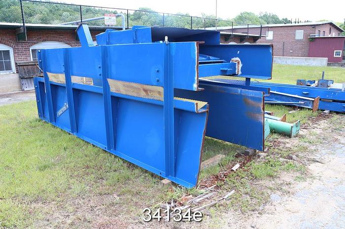 Used Voith Slat Conveyor, 14' Horizontal Feed Section #34134