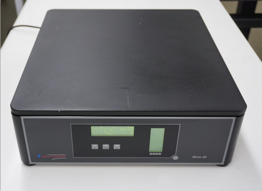 Used Halcyonics  Micro 40 active vibration isolation platform 17.6"x16"