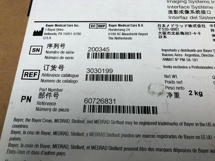 Bayer Medrad Stellant Imaging Systems Interface