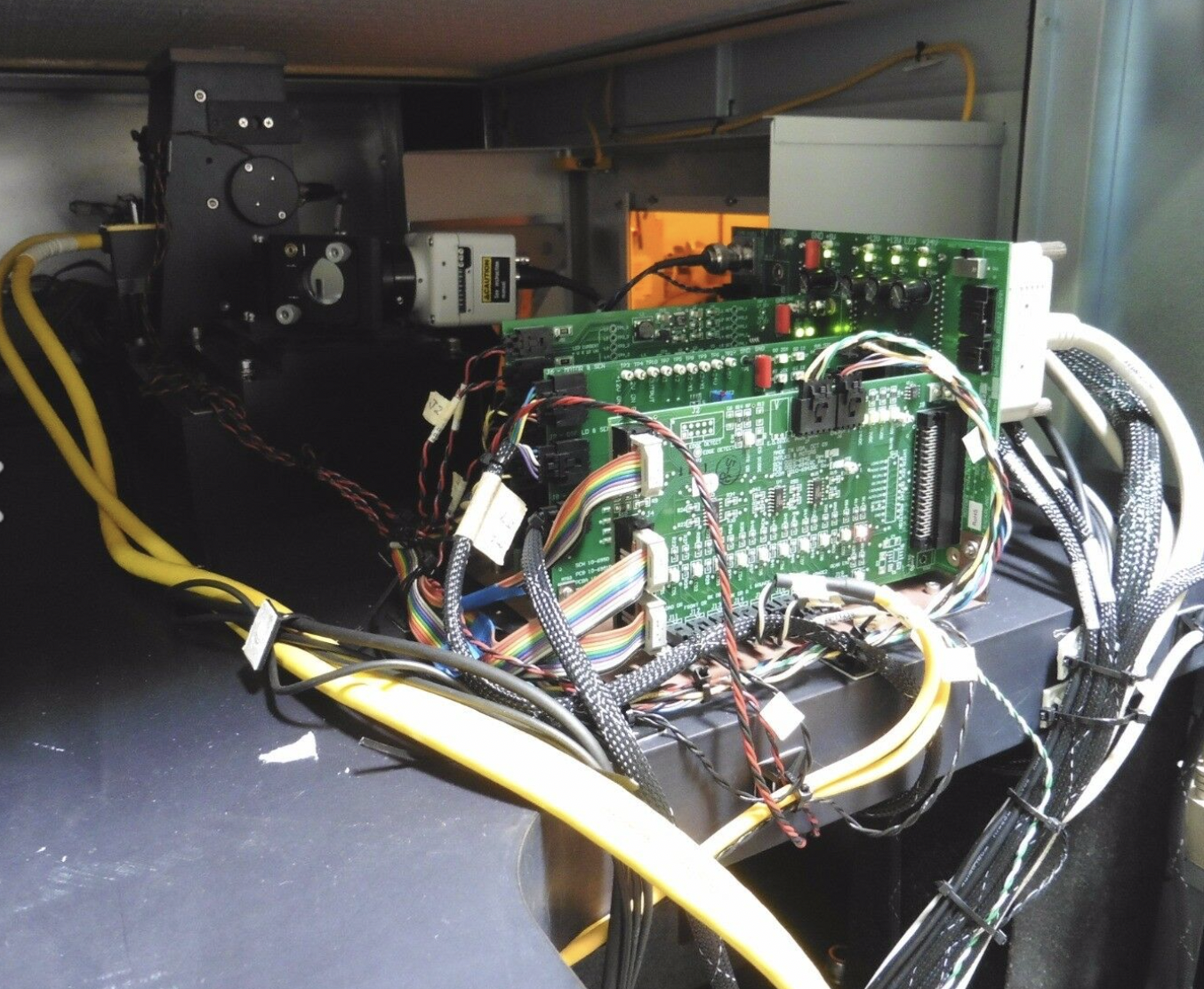 Used ESI AccuScribe AS 2000 FX Laser Wafer Scriber w/ Autoloader