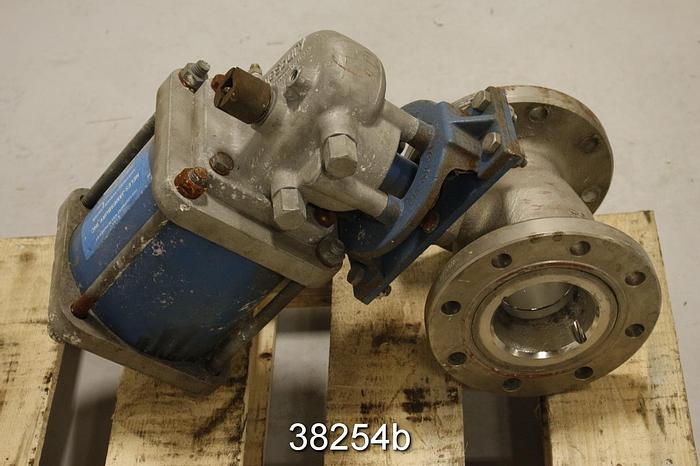 Used Neles Jamesbury 4 5150313600MT 4" Control Ball Valve #38254