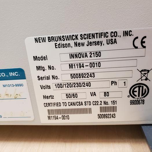 Used New Brunswick Scientific Innova 2100 Platform Shaker
