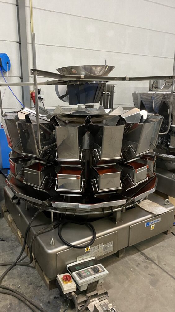 Used Ishida multihead weigher stainless steel