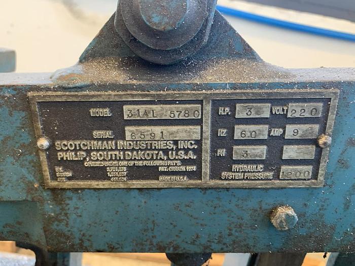 Used Scotchman Ironworker 35 Tons