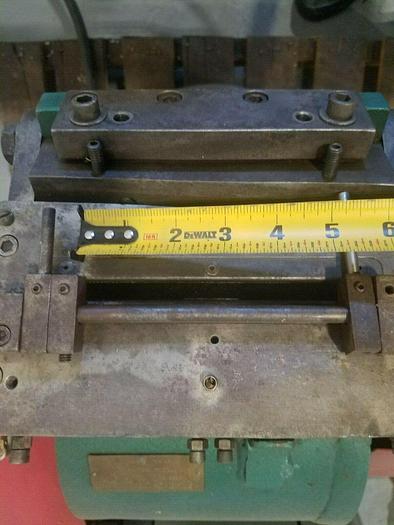 Used Heavy Duty Metal Stock 5" Chopper 1 HP with New Blades 220V 3 Phase