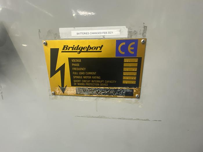 Used 1996 Bridgeport VMC 500/16 Vertical Machining Center