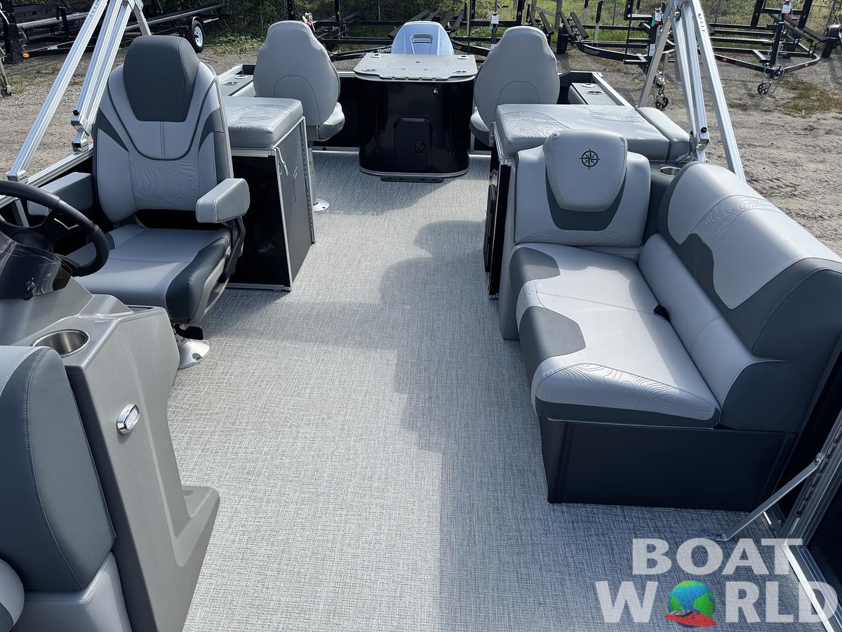 2025 Tahoe Pontoons GEOfish 2385 Rear Fish & Honda 4-Stroke EFI