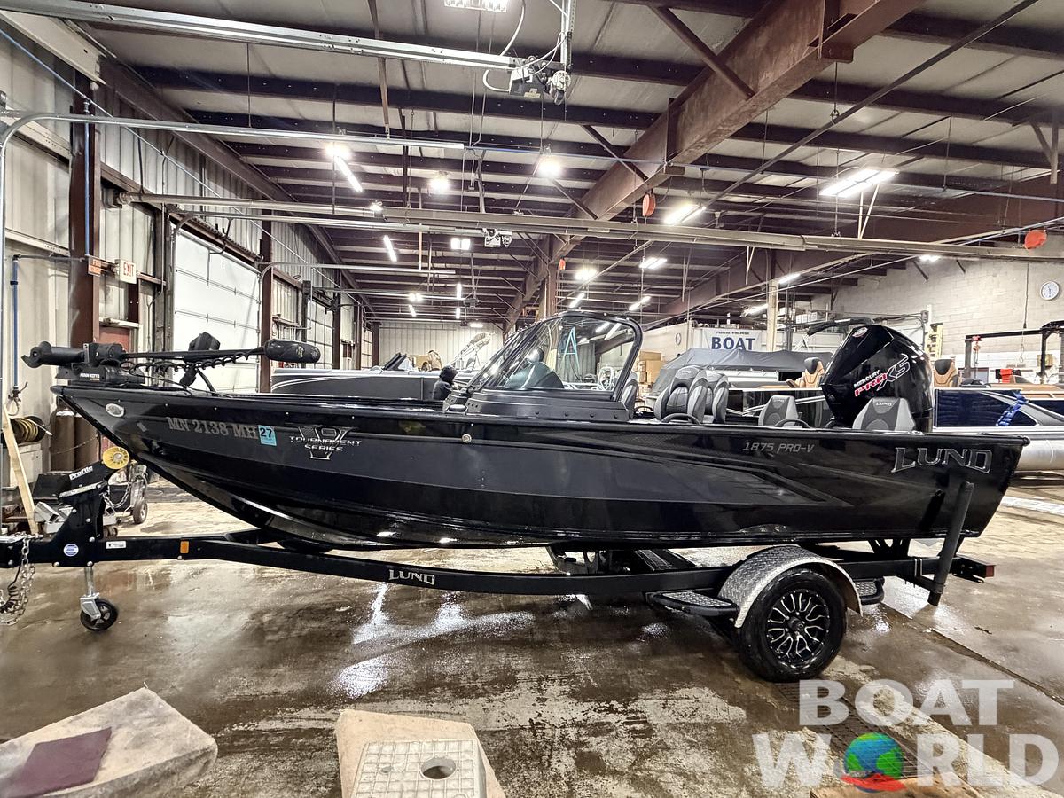 Used 2022 Lund 1875 Pro-V &  200HP Mercury ProXS - $49,995