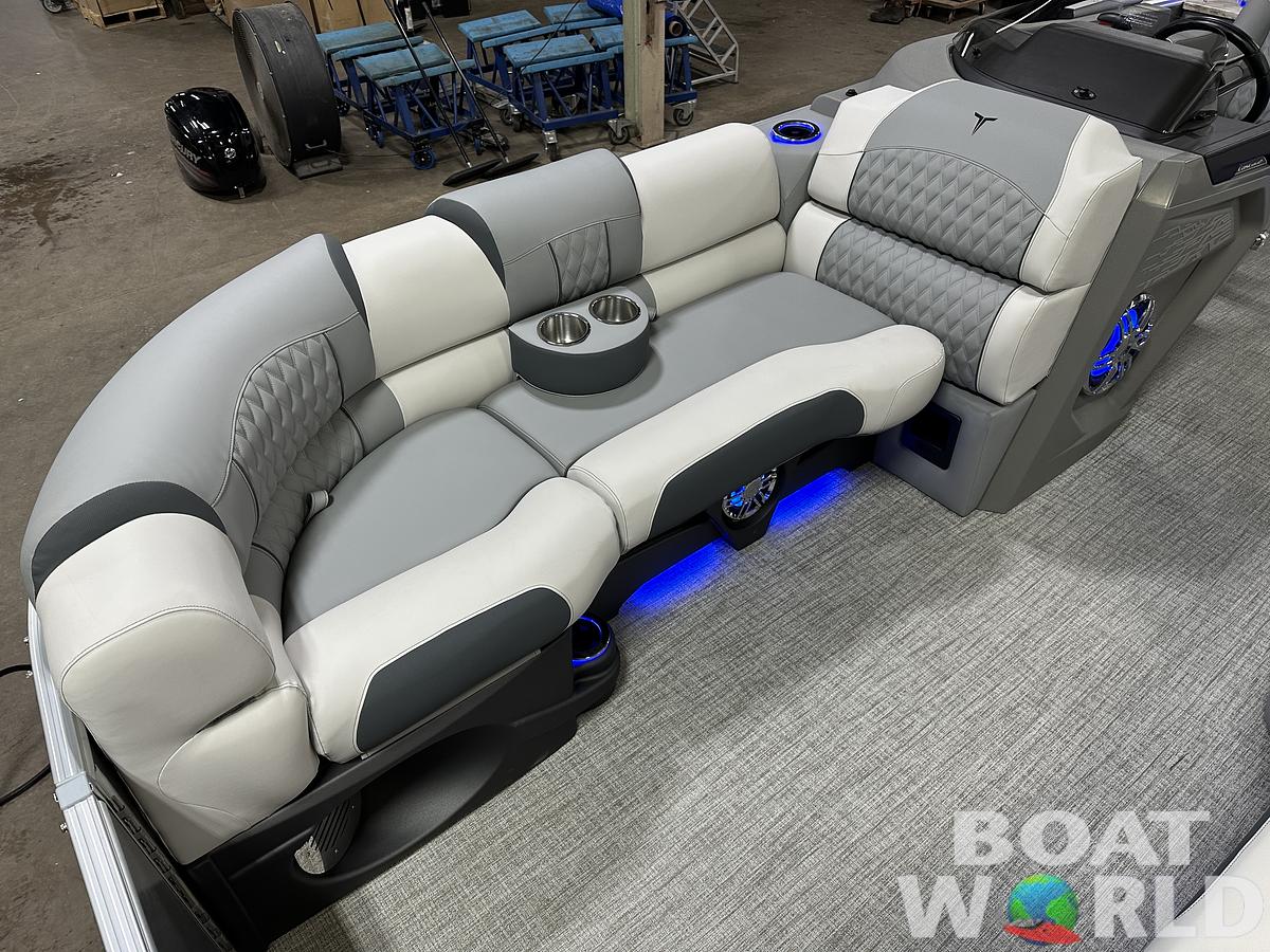 2025 Tahoe Pontoons Cascade 2385 Cruise Rear Bench (CRB) & Honda 4-Stroke EFI