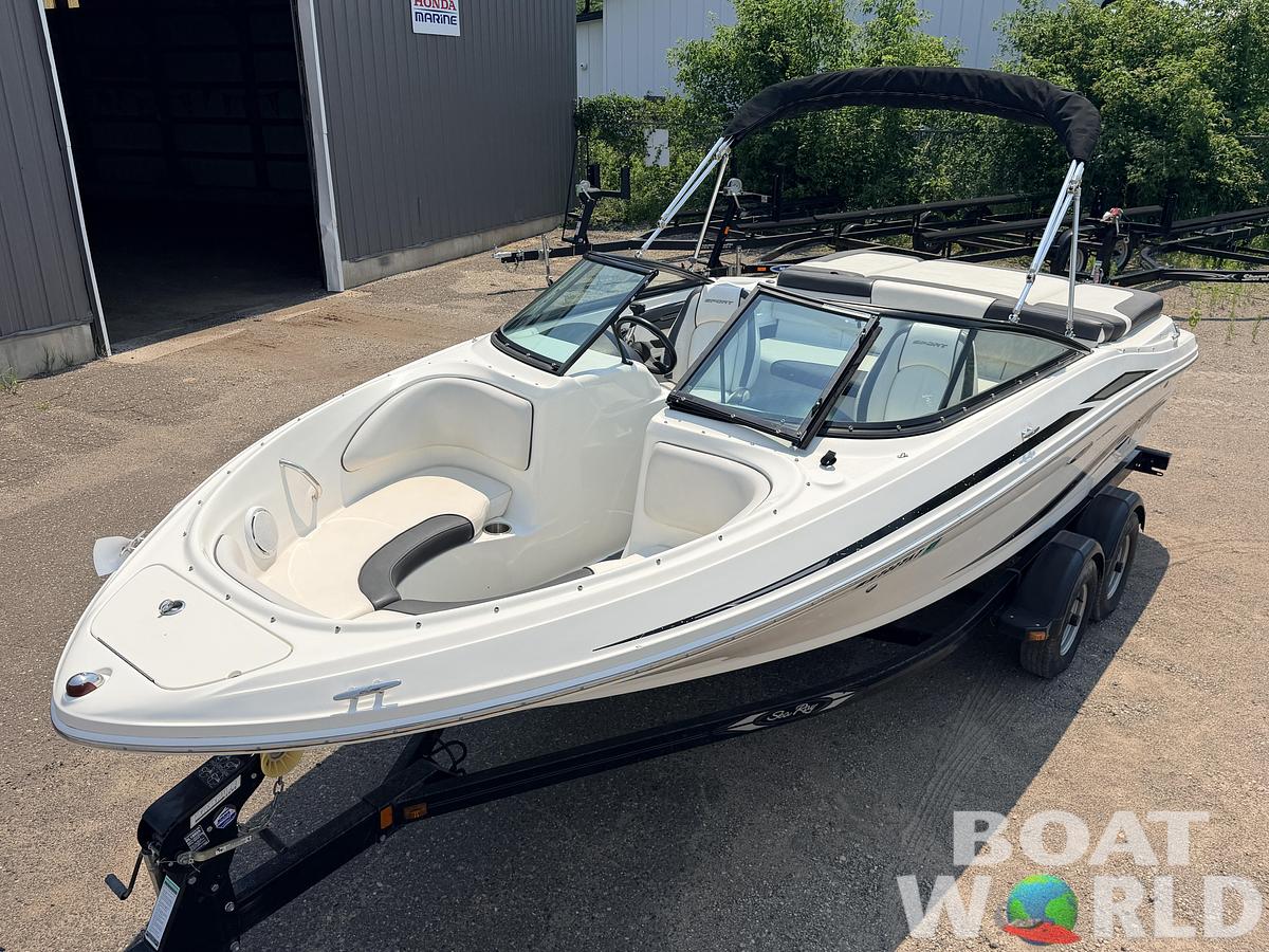 Used 2012 Sea Ray 205 Sport & 220HP 4.3L Mercruiser MPI with Tandem Axle Trailer -$15,995