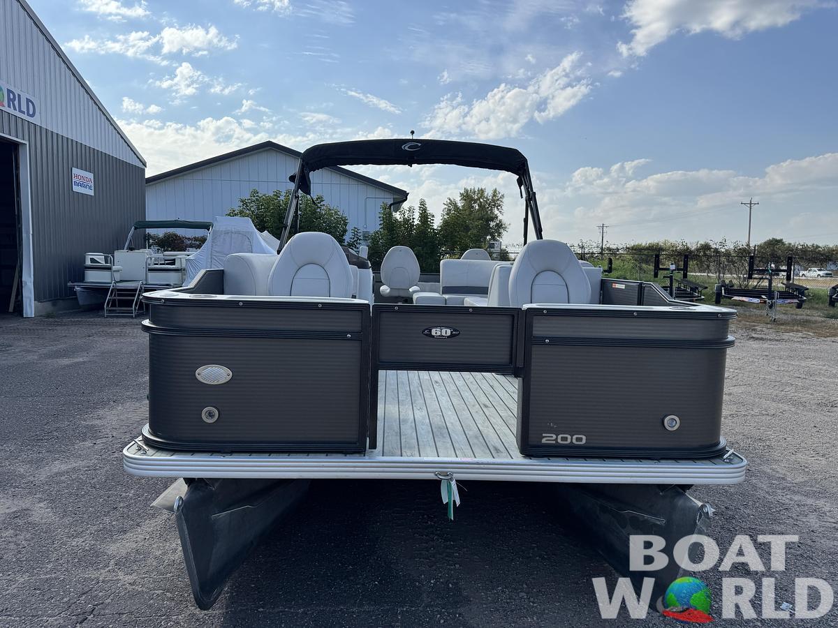 Used 2017 Crest  200 Pontoon with 115HP Yamaha Fourstroke EFI