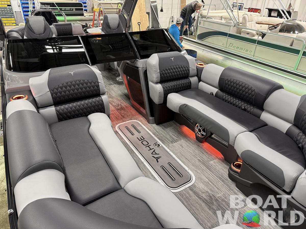 2026 Tahoe Pontoons Grand Tahoe 2585 Elite Windshield Tritoon & Mercury 400HP V10