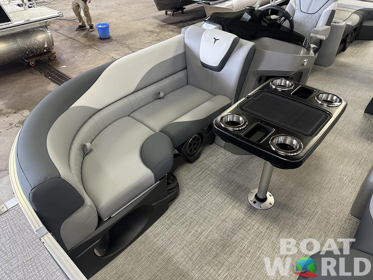 2025 Tahoe Pontoons LTZ 2385 Quad Lounge Shift Flip & Honda 4-Stroke EFI